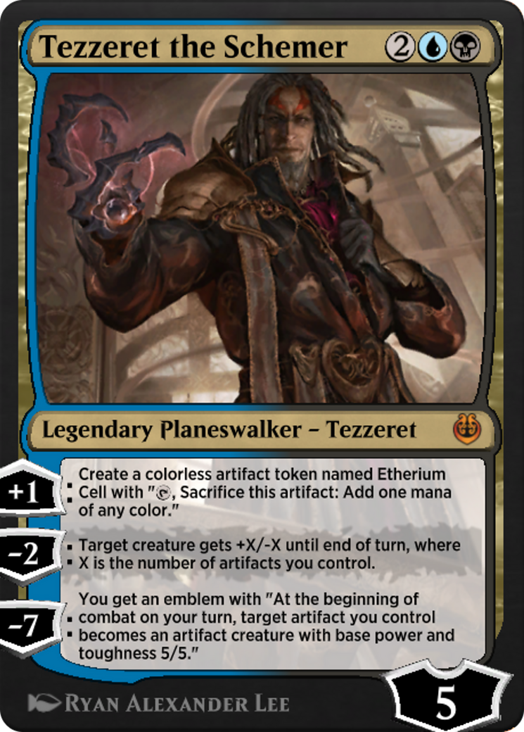 Tezzeret the Schemer  [Kaladesh Remastered]
