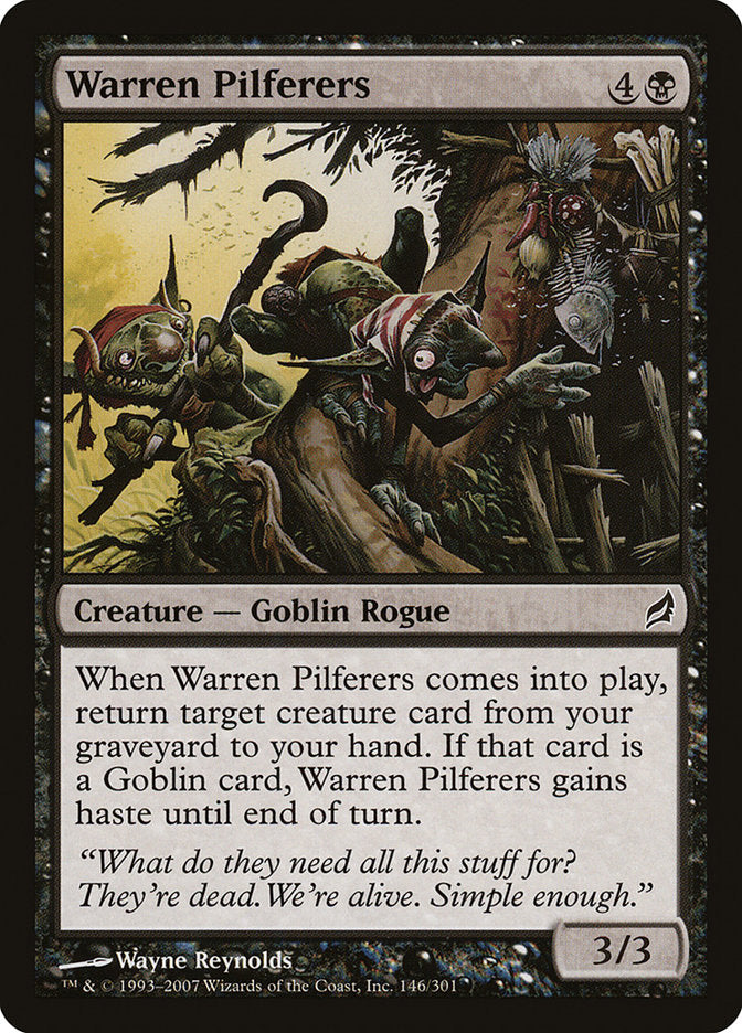 Warren Pilferers [Lorwyn] Foil