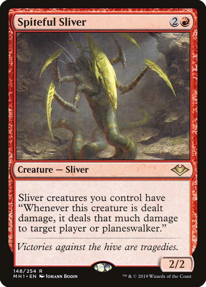 Spiteful Sliver [Modern Horizons] Foil