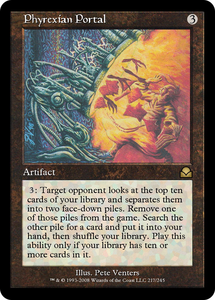 Phyrexian Portal  [Masters Edition II]