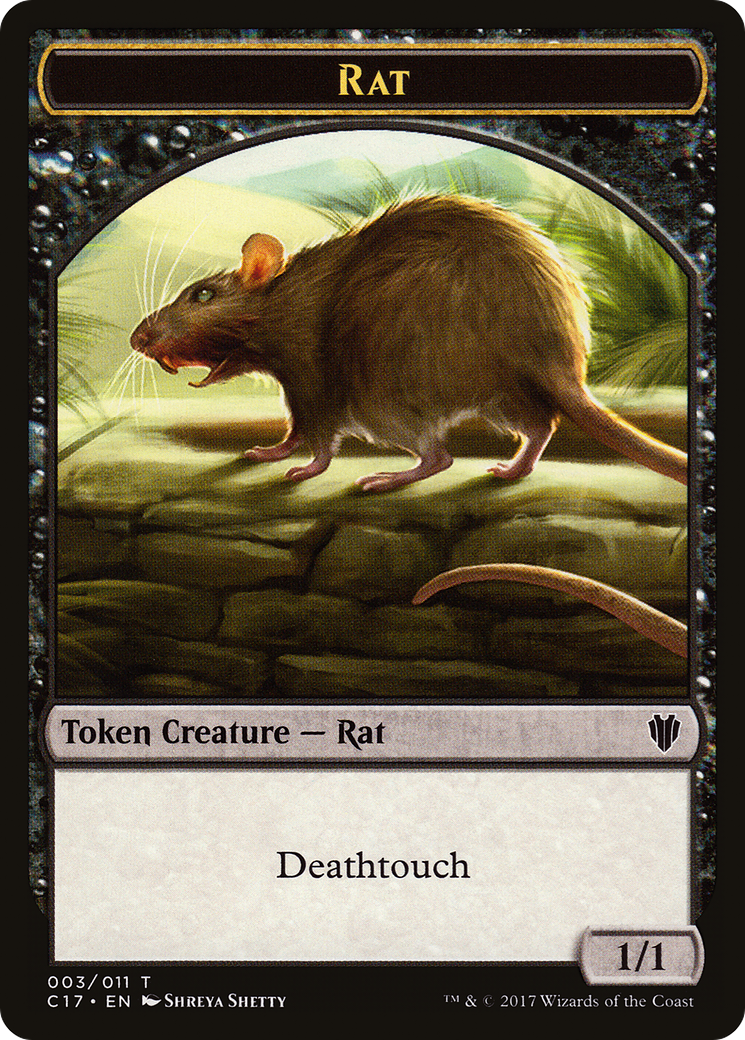 Rat  [Commander 2017 Tokens]
