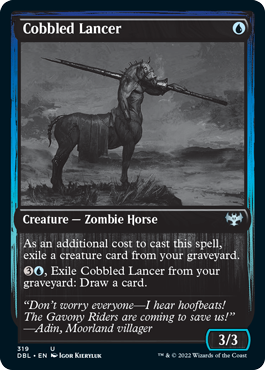Cobbled Lancer [Innistrad: Double Feature] Foil