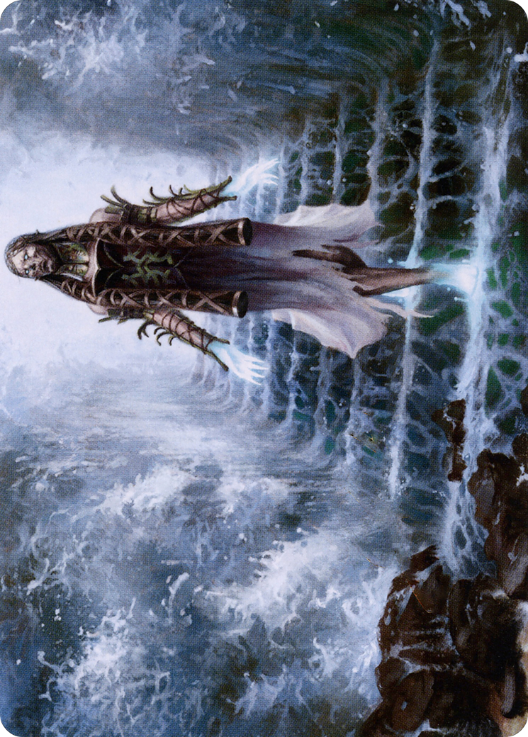 Karfell Harbinger // Karfell Harbinger  [Art Series: Kaldheim] (Borderless) Foil