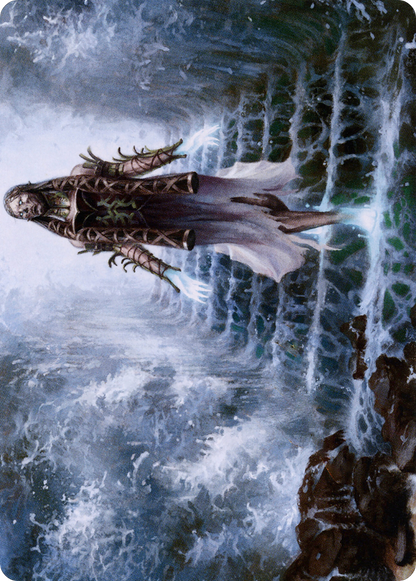 Karfell Harbinger // Karfell Harbinger  [Art Series: Kaldheim] (Borderless) Foil