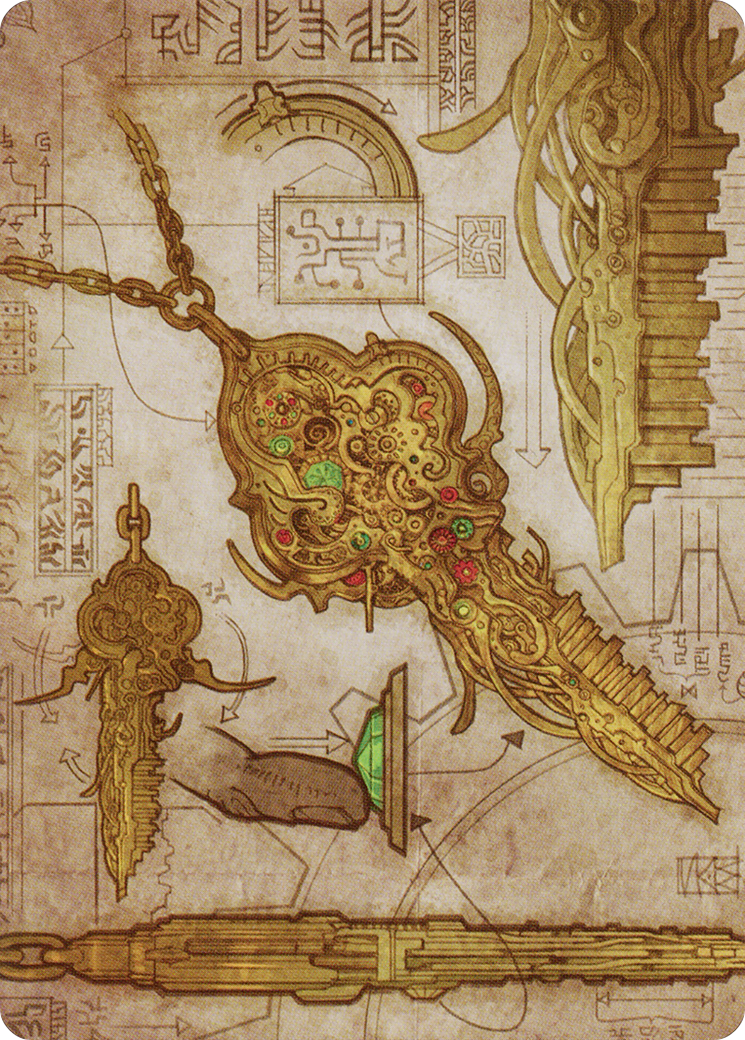 Key to the City // Key to the City  [The Brothers' War Art Series] (Borderless) Foil