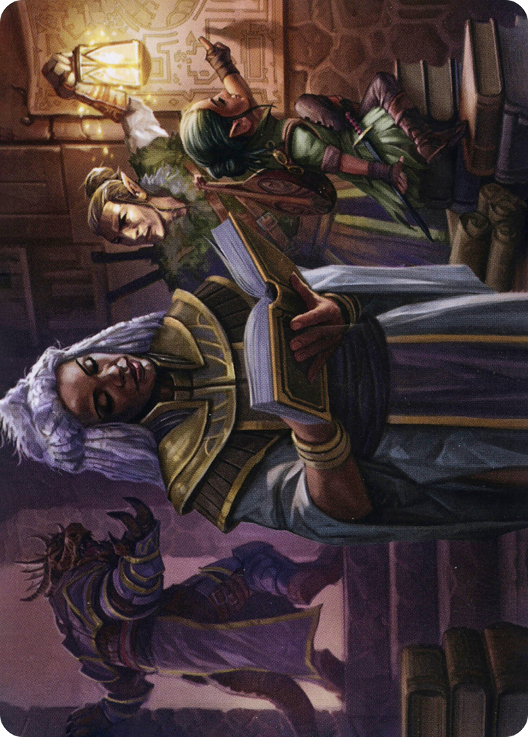 You Find the Villains' Lair // You Find the Villains' Lair  [Adventures in the Forgotten Realms Art Series] (Borderless) Foil
