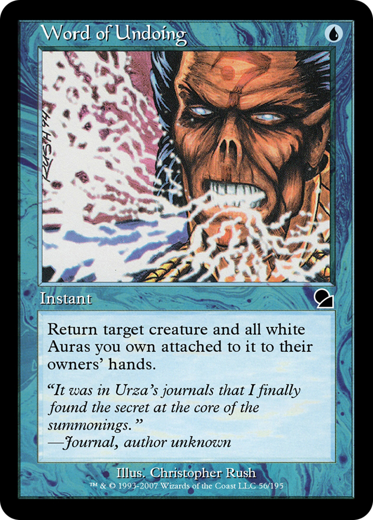 Word of Undoing  [Masters Edition] Foil