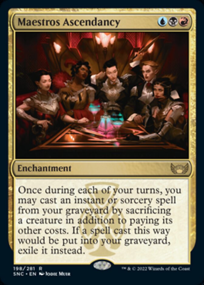 Maestros Ascendancy [Streets of New Capenna] Foil