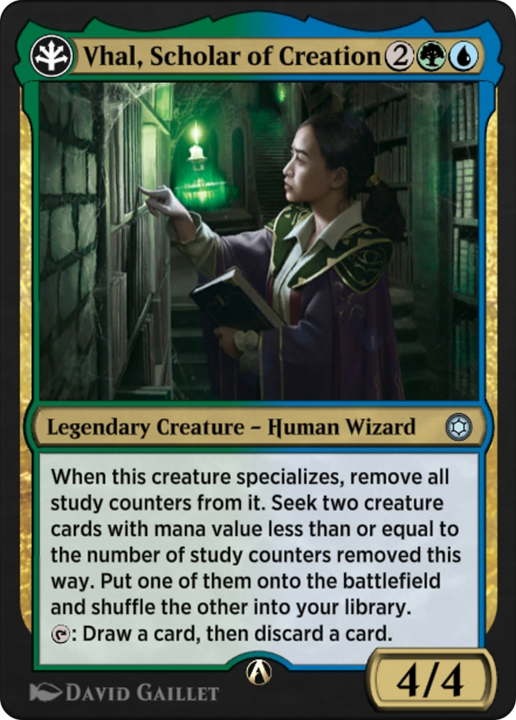 Vhal, Scholar of Creation  [Alchemy Horizons: Baldur's Gate]