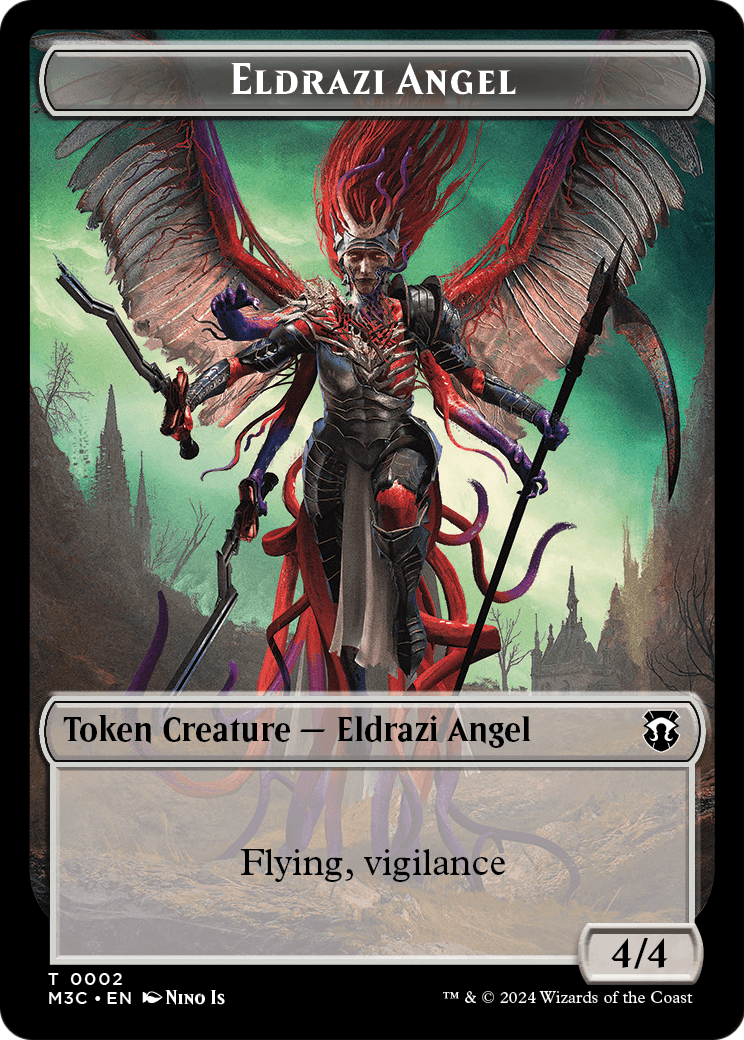 Eldrazi Angel  [Modern Horizons 3 Commander Tokens] Foil