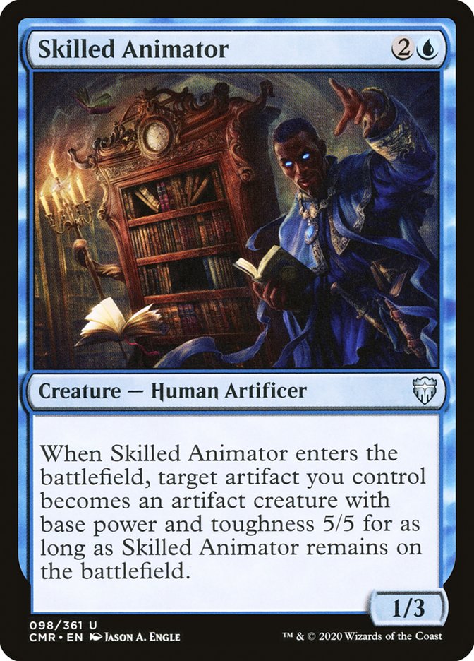 Skilled Animator [Commander Legends] Foil