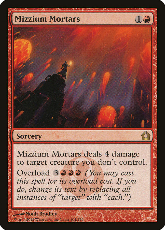 Mizzium Mortars [Return to Ravnica] Foil
