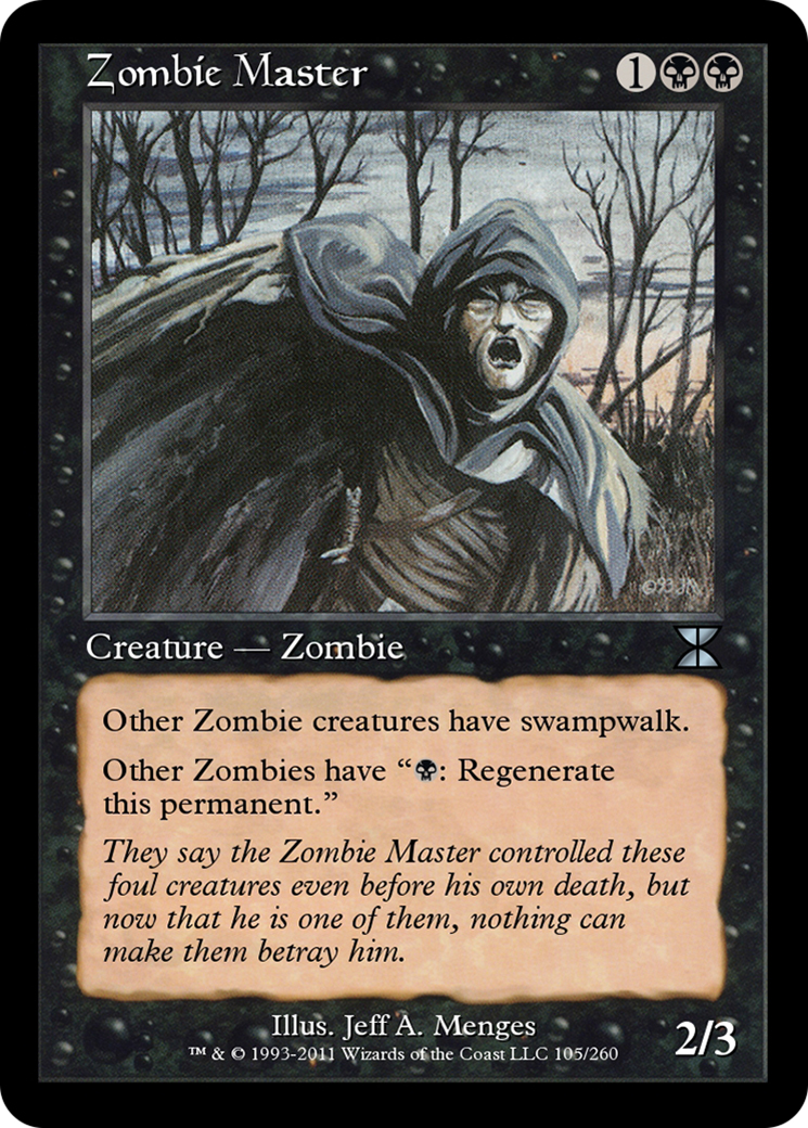 Zombie Master  [Masters Edition IV] Foil