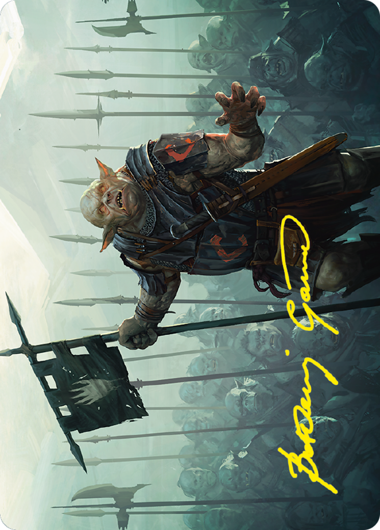 Uglúk of the White Hand // Uglúk of the White Hand  [Tales of Middle-earth Art Series] (Borderless) Foil
