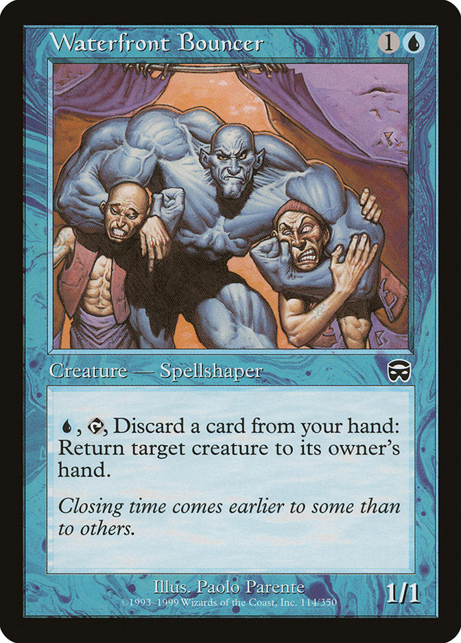 Waterfront Bouncer [Mercadian Masques] Foil