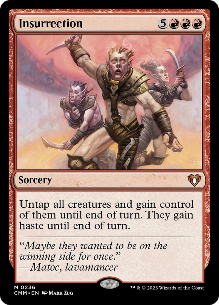 Insurrection [Commander Masters] Foil
