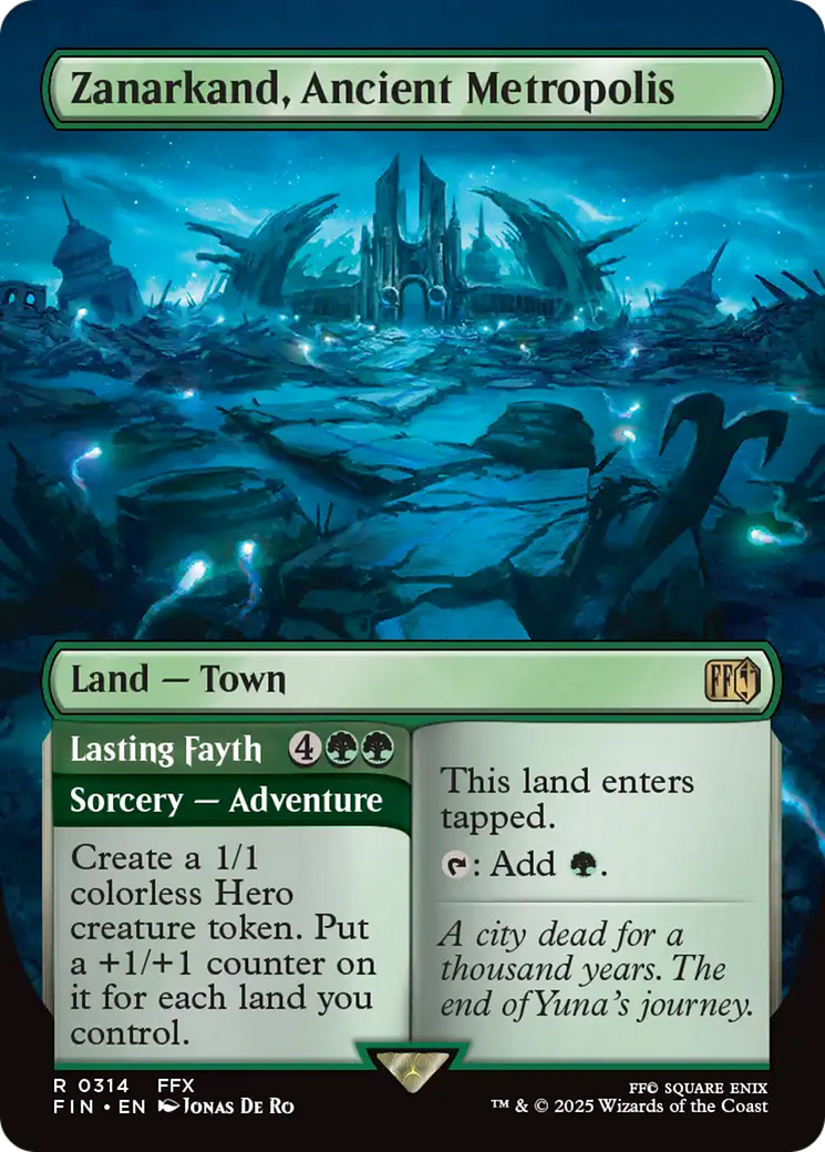 Zanarkand, Ancient Metropolis (Borderless) [FINAL FANTASY] Foil
