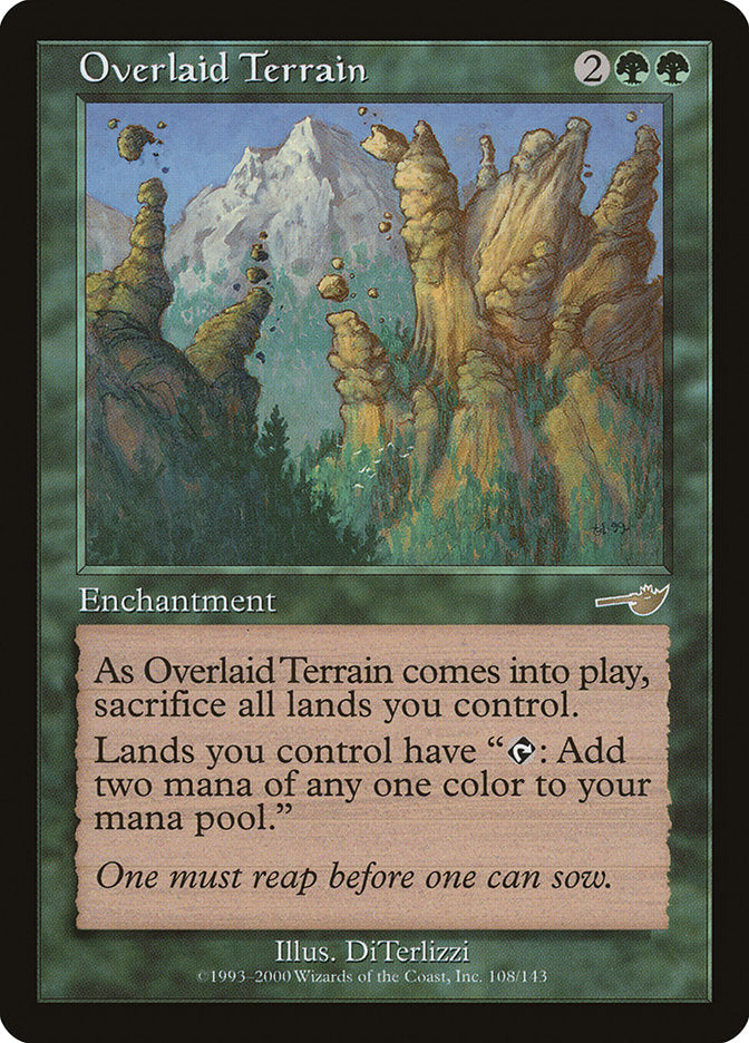 Overlaid Terrain [Nemesis] Foil