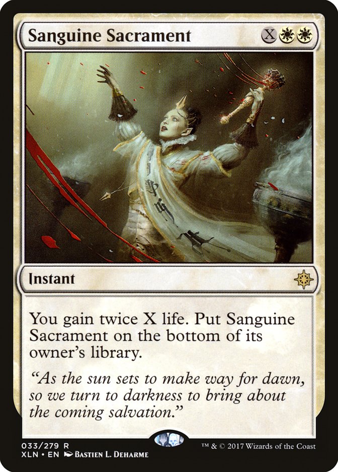 Sanguine Sacrament [Ixalan] Foil