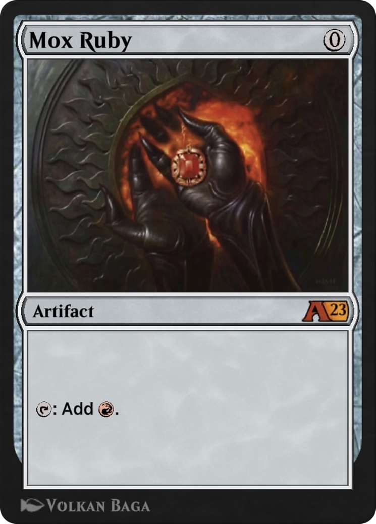Mox Ruby  [Alchemy: Dominaria]