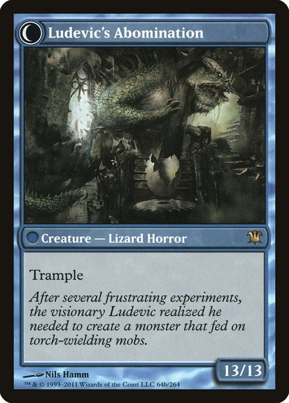 Ludevic's Test Subject // Ludevic's Abomination [Innistrad] Foil
