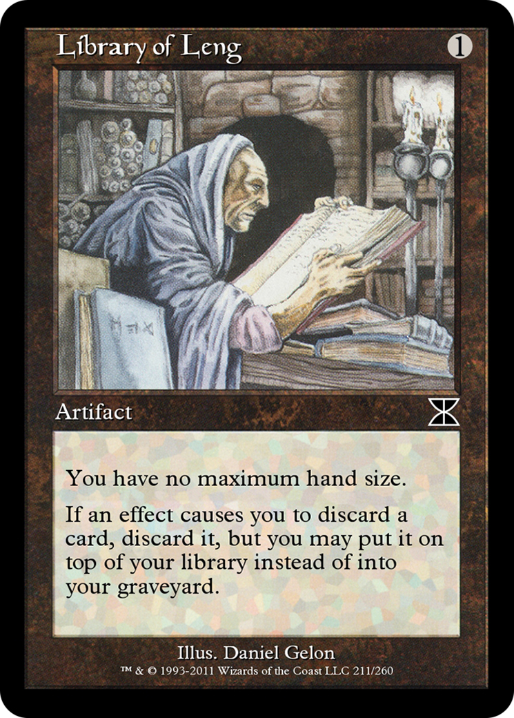 Library of Leng  [Masters Edition IV] Foil