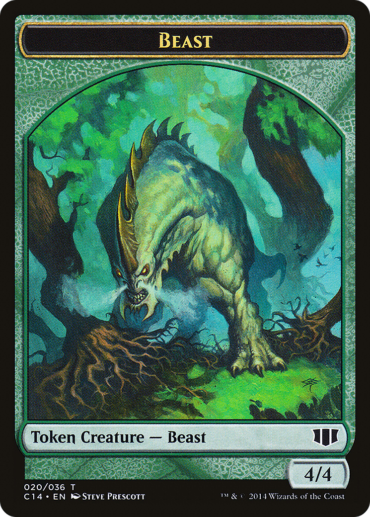 Beast  [Commander 2014 Tokens]