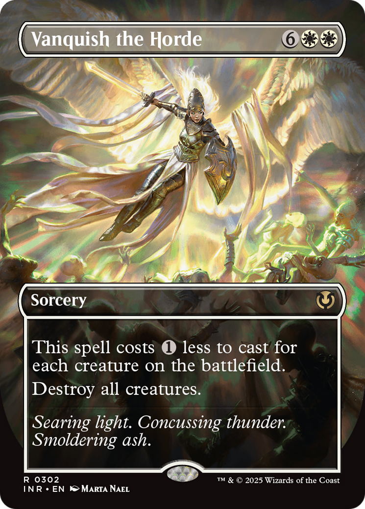 Vanquish the Horde (Borderless) [Innistrad Remastered] Foil