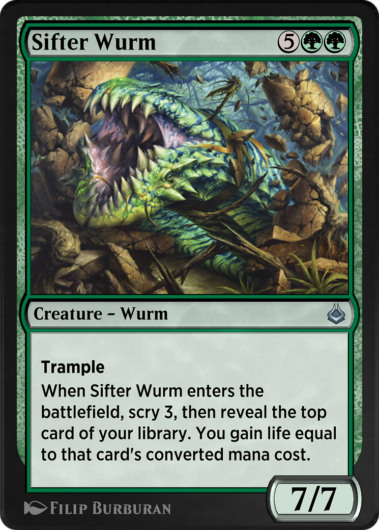 Sifter Wurm  [Amonkhet Remastered]
