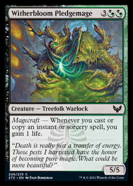 Witherbloom Pledgemage [Strixhaven: School of Mages] Foil