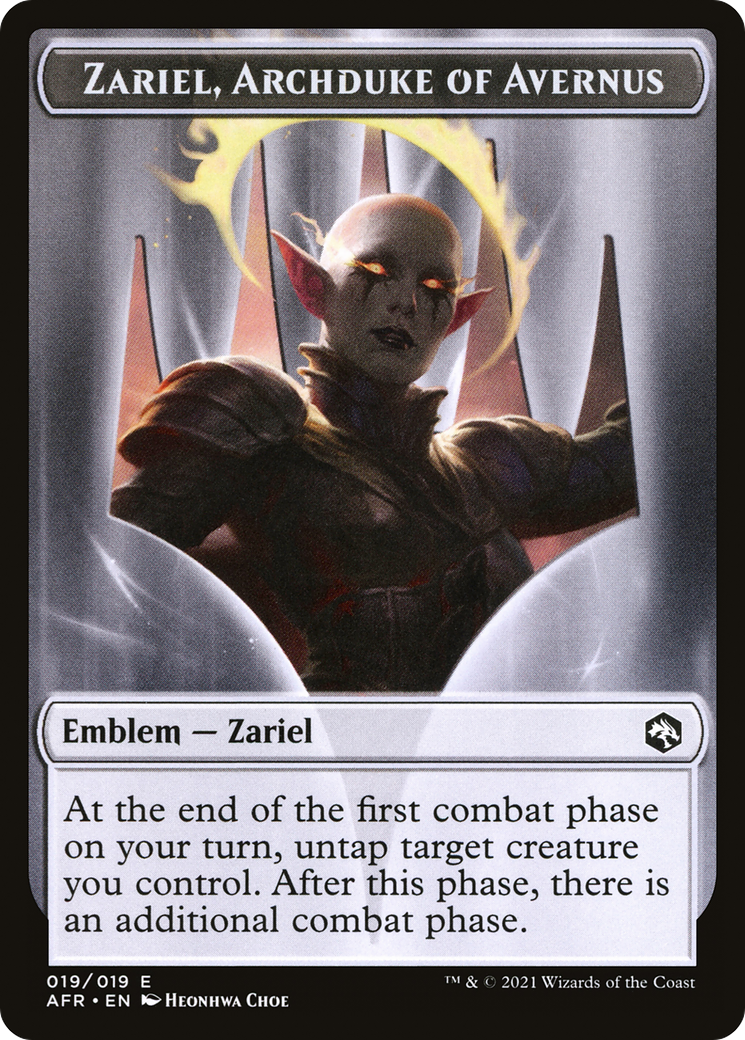 Zariel, Archduke of Avernus Emblem  [Adventures in the Forgotten Realms Tokens]