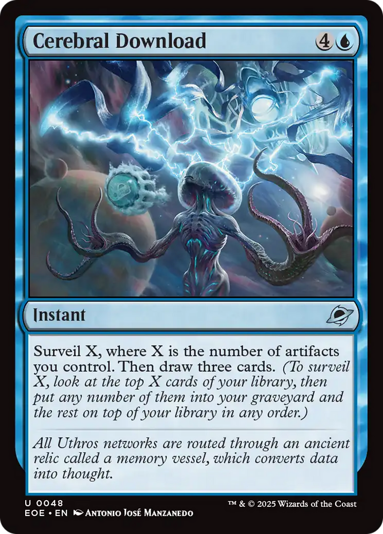 Cerebral Download [Edge of Eternities] Foil