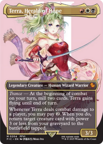 Terra, Herald of Hope (Borderless) [FINAL FANTASY Commander]