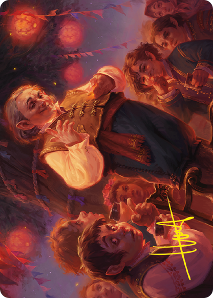 Bilbo, Retired Burglar // Bilbo, Retired Burglar  [Tales of Middle-earth Art Series] (Borderless) Foil