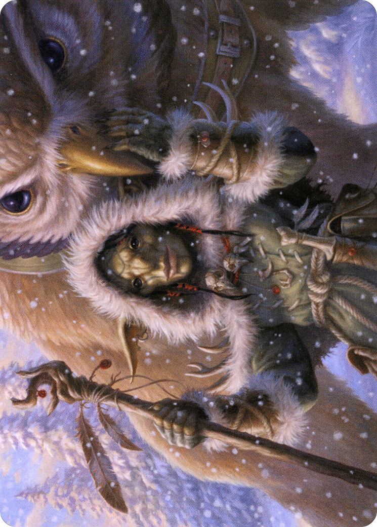 Owlbear Shepherd // Owlbear Shepherd  [Battle for Baldur's Gate Art Series] (Borderless) Foil