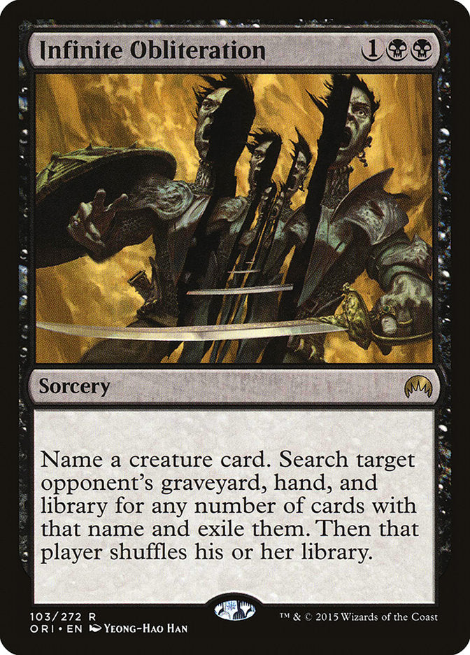 Infinite Obliteration [Magic Origins] Foil