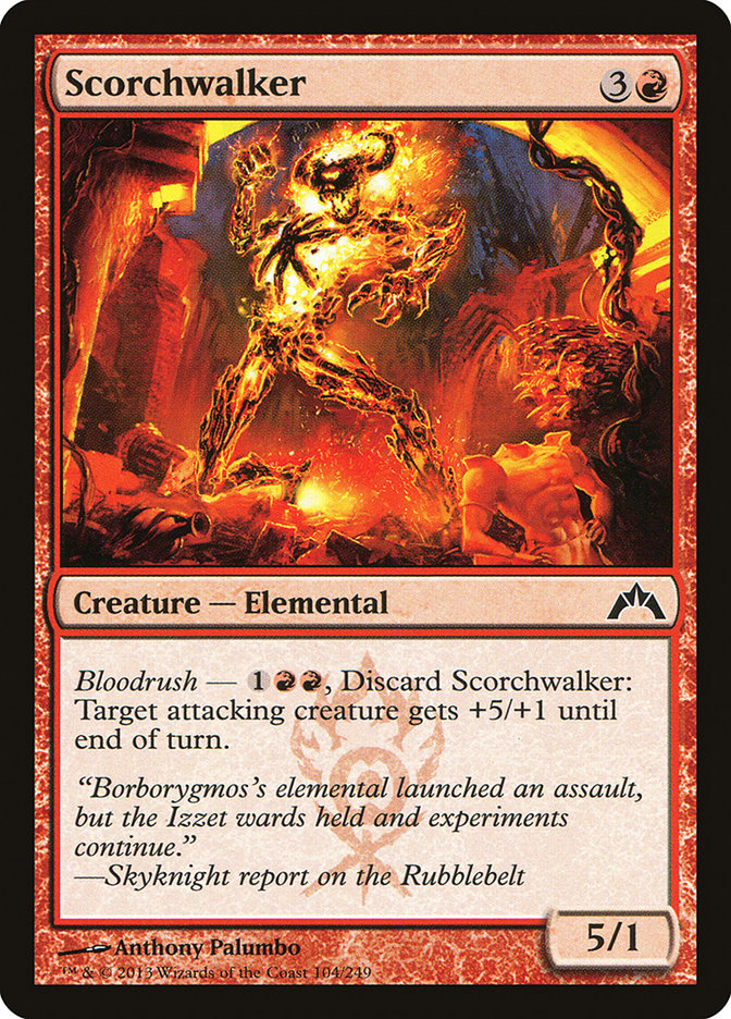 Scorchwalker [Gatecrash] Foil