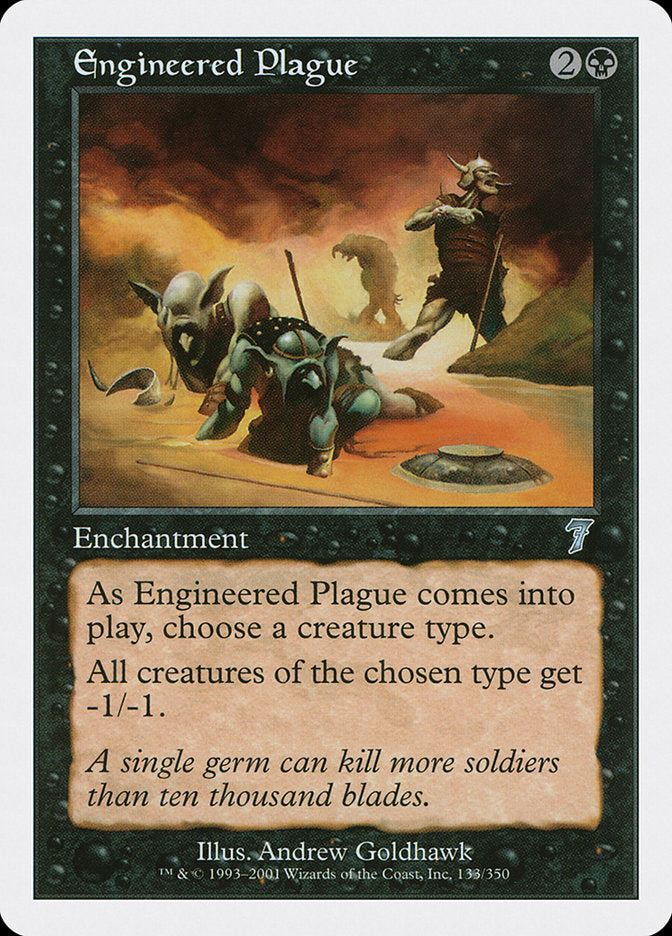 Engineered Plague [Seventh Edition] Foil
