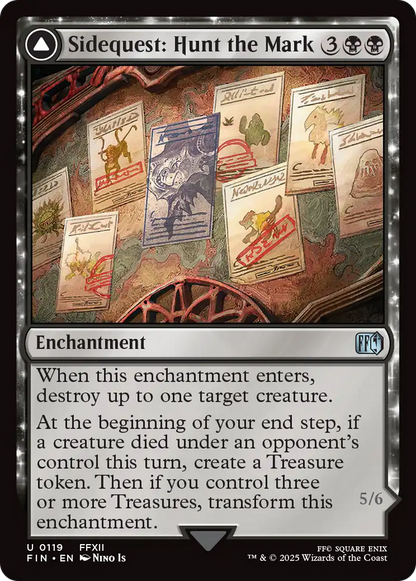 Sidequest: Hunt the Mark // Yiazmat, Ultimate Mark [FINAL FANTASY] Foil