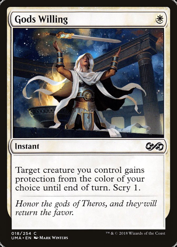 Gods Willing [Ultimate Masters] Foil