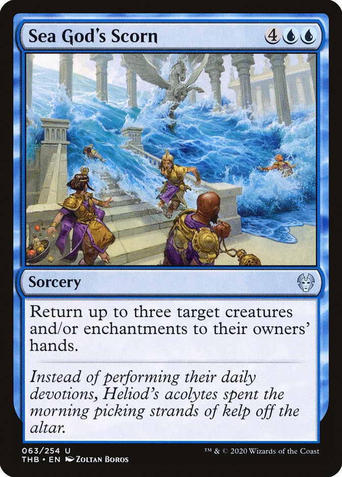 Sea God's Scorn [Theros Beyond Death] Foil