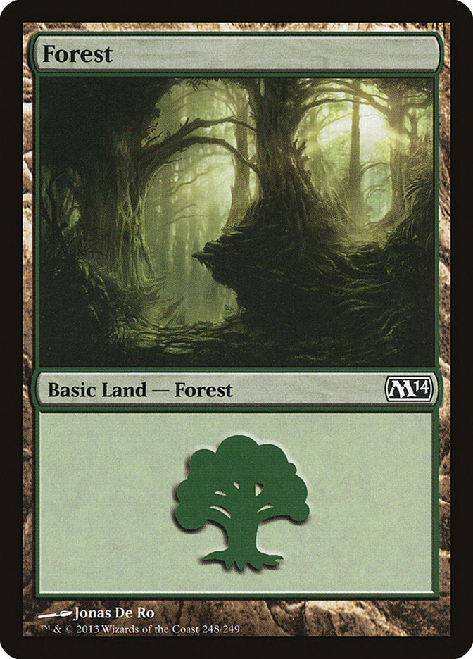 Forest (248) [Magic 2014] Foil