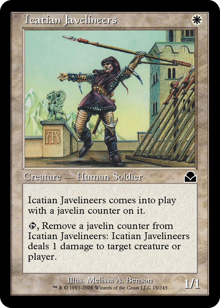 Icatian Javelineers  [Masters Edition II] Foil