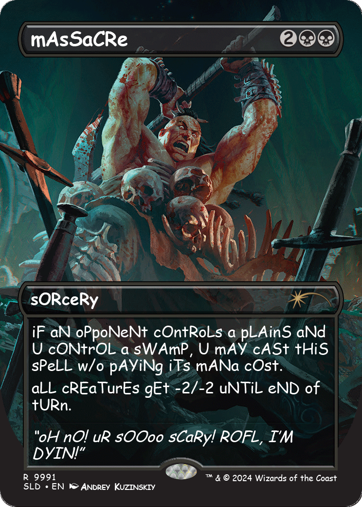 mAsSaCRe [Secret Lair Drop Series]