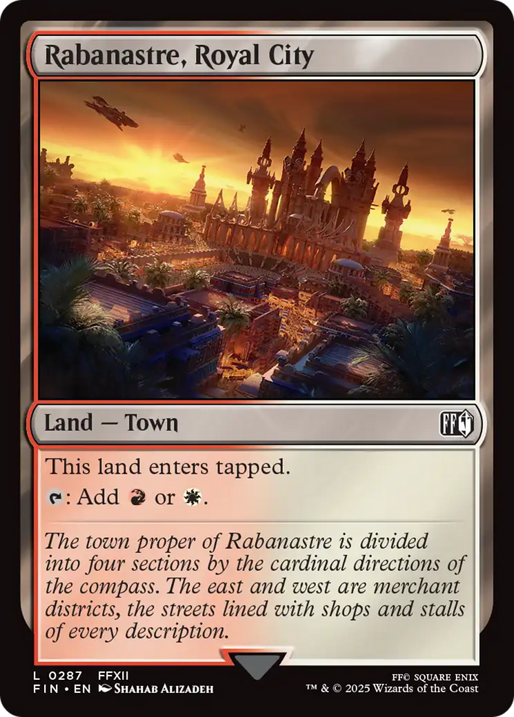 Rabanastre, Royal City [FINAL FANTASY] Foil