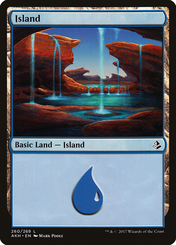 Island (260) [Amonkhet] Foil
