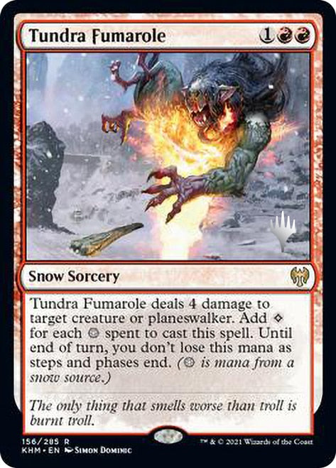 Tundra Fumarole (Promo Pack) [Kaldheim Promos] Foil