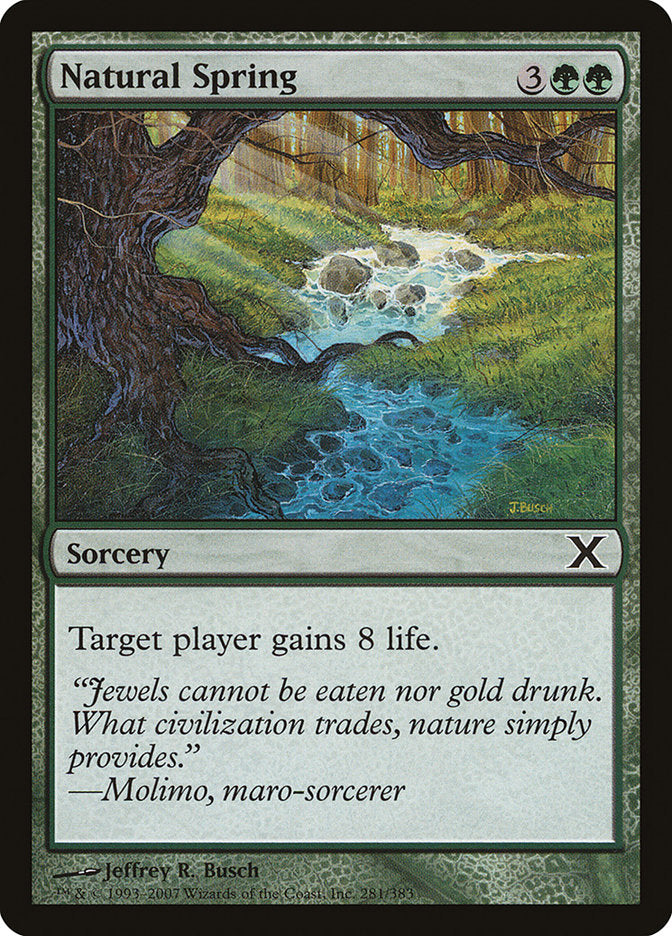 Natural Spring [Tenth Edition] Foil