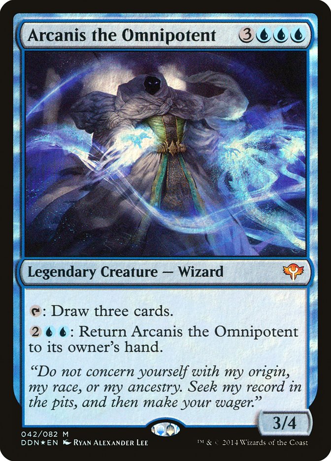 Arcanis the Omnipotent [Duel Decks: Speed vs. Cunning] Foil
