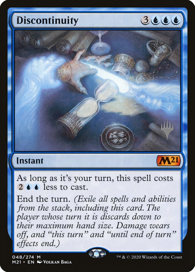 Discontinuity (Promo Pack) [Core Set 2021 Promos] Foil